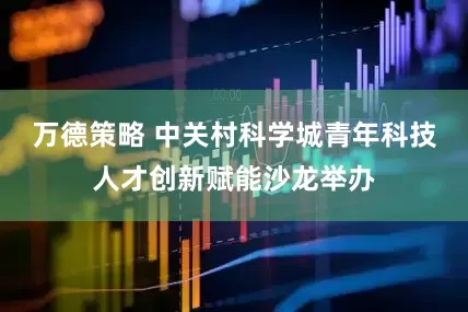 万德策略 中关村科学城青年科技人才创新赋能沙龙举办