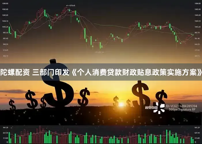 陀螺配资 三部门印发《个人消费贷款财政贴息政策实施方案》